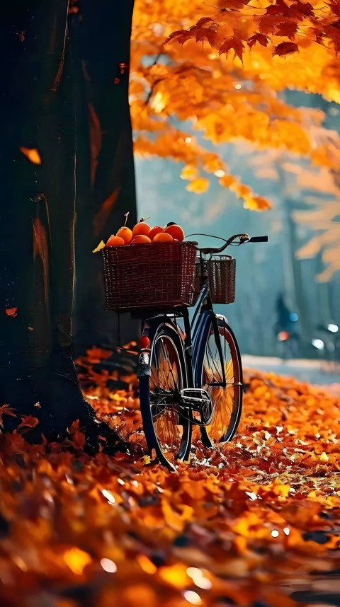 Crisp Autumn Morning Mobile Wallpaper