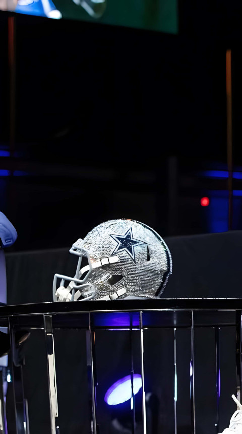 HD Dallas Cowboys Team Helmet Image