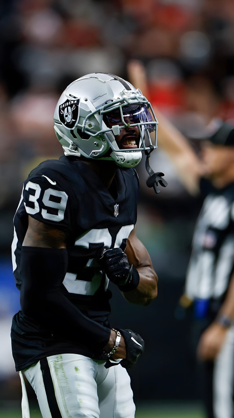Unique Raiders Football Image to Use as Wallpaper for Mobile