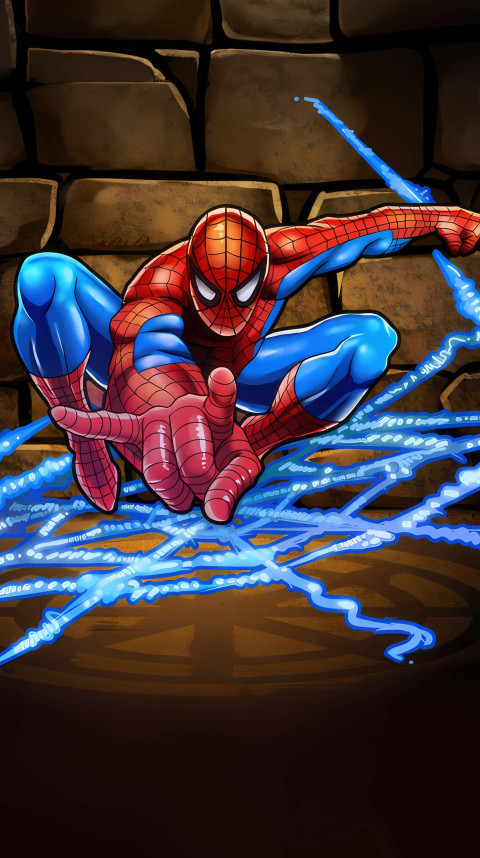 Spiderman Wall-Crawling Hero HD Picture For Phone