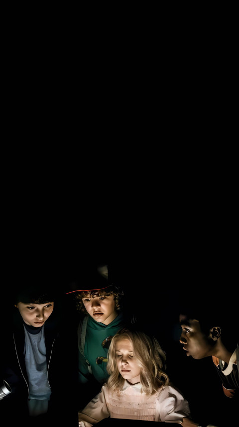 Stranger Things Friendship Goal Mobile Wallpaper 4K