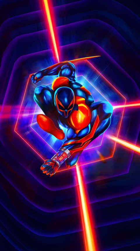 Spiderman Heroic Action Scene in HD Picture