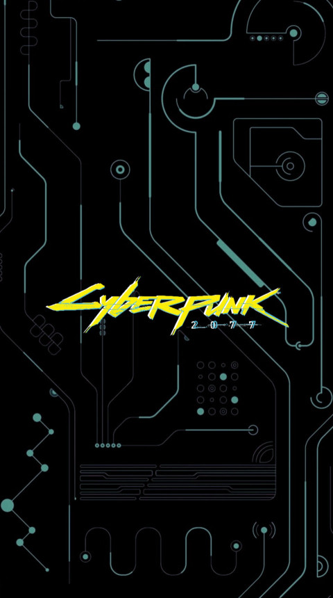 Cyberpunk EEE Logo Wallpaper 4K