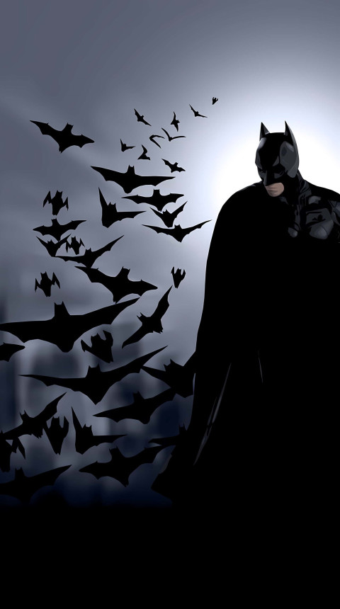 Batman Fighting Villains Wallpaper