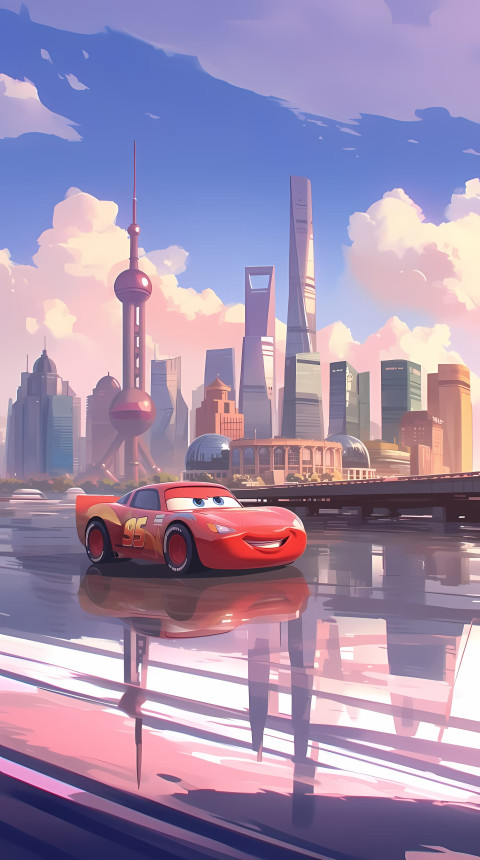 Lightning McQueen Fast Phone Photo HD