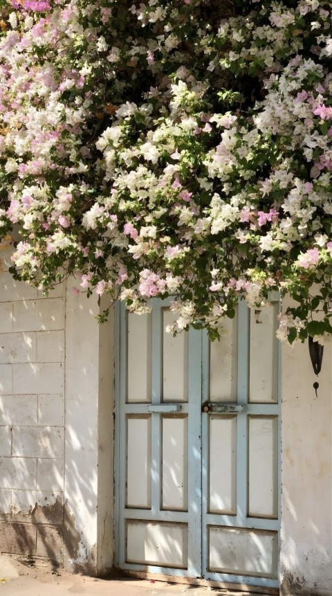 Abstract Sage Green Wallpaper for Phone 4K