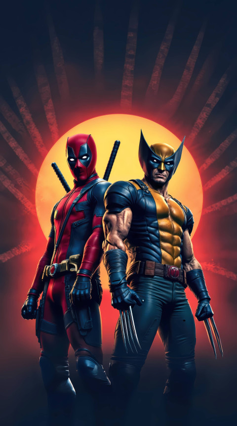 Deadpool & Wolverine HD Mobile Picture to Download
