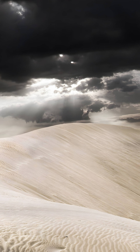 Vast Desert Sky for iPhone Mobile Picture