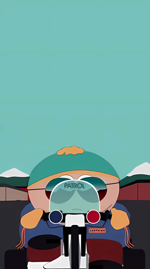 South Park Cartoon Bike Ride Wallpaper