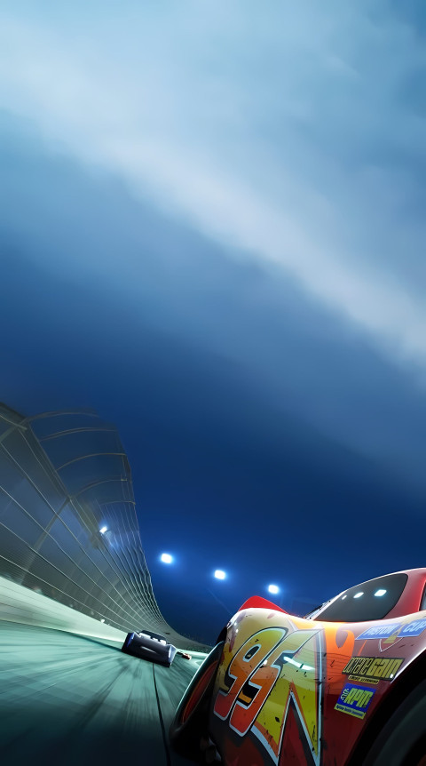 Lightning McQueen Speed Smartphone Pic
