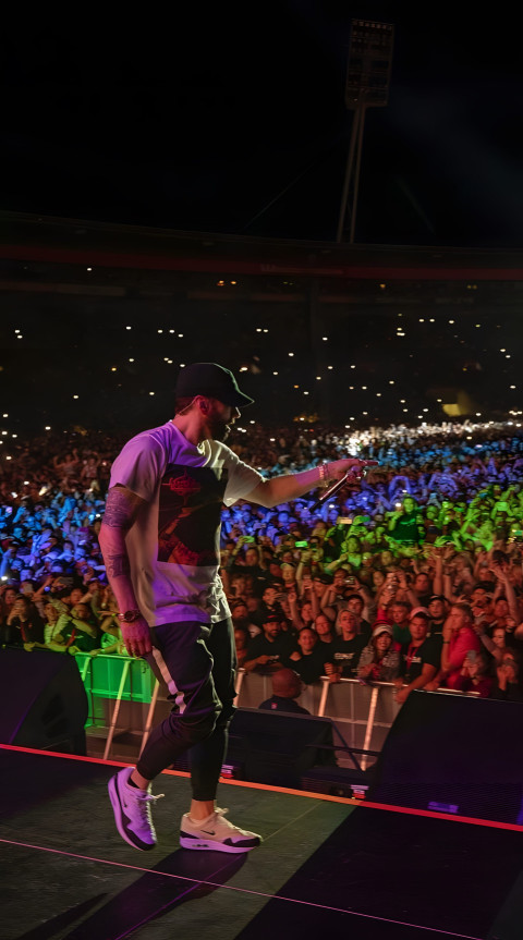 Epic Eminem Wallpaper in 4K for Fan