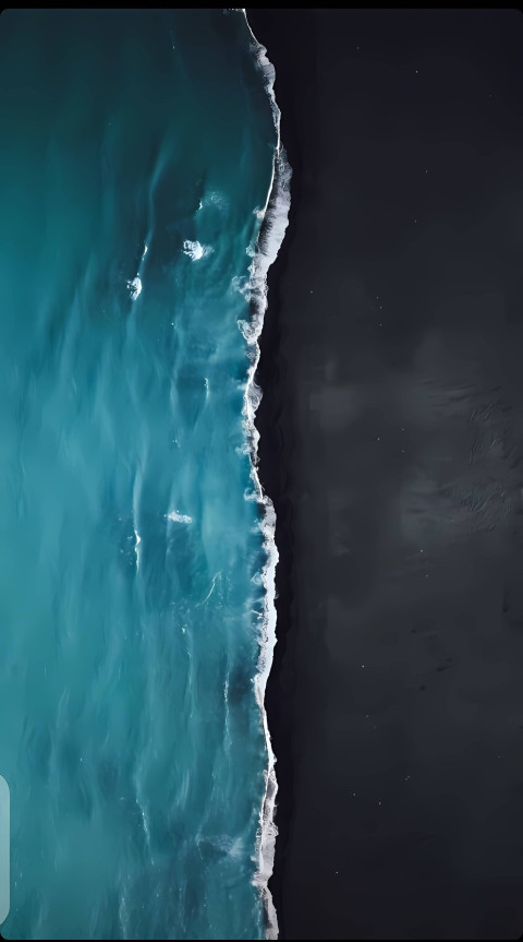 Beautiful Wave Phone Picture to Personalize Your Screen 4K