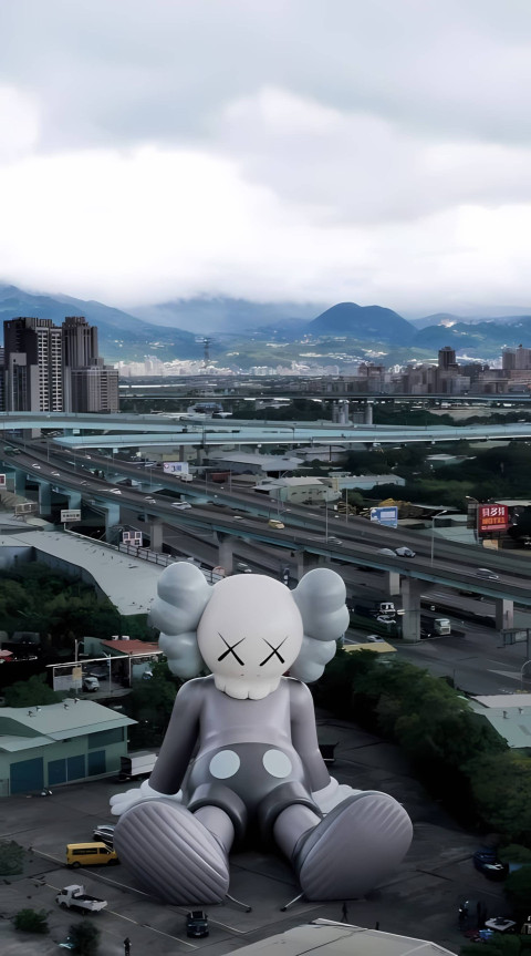 Artistic KAWS Picture for Your Mobile