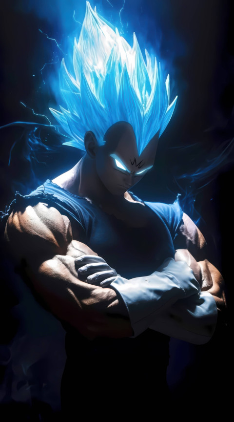 Goku Super Saiyan Blue Wallpaper for Phone