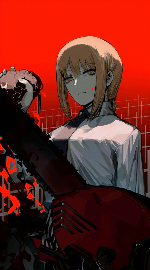 Makima Powerful Background for Mobile 4K