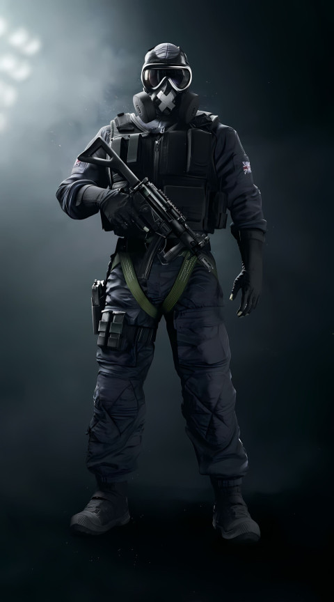 Rainbow Six Siege Phone 4K Action