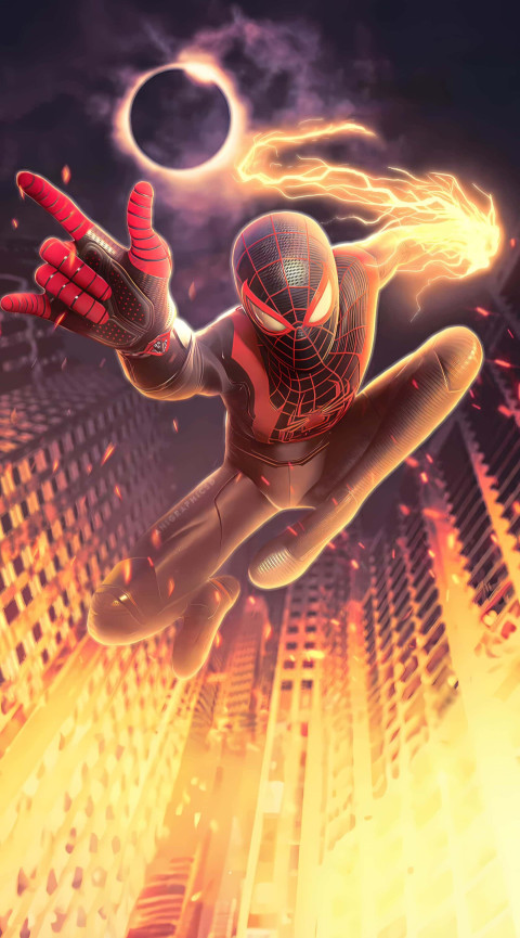 Spiderman Image of Web-Slinging Adventure