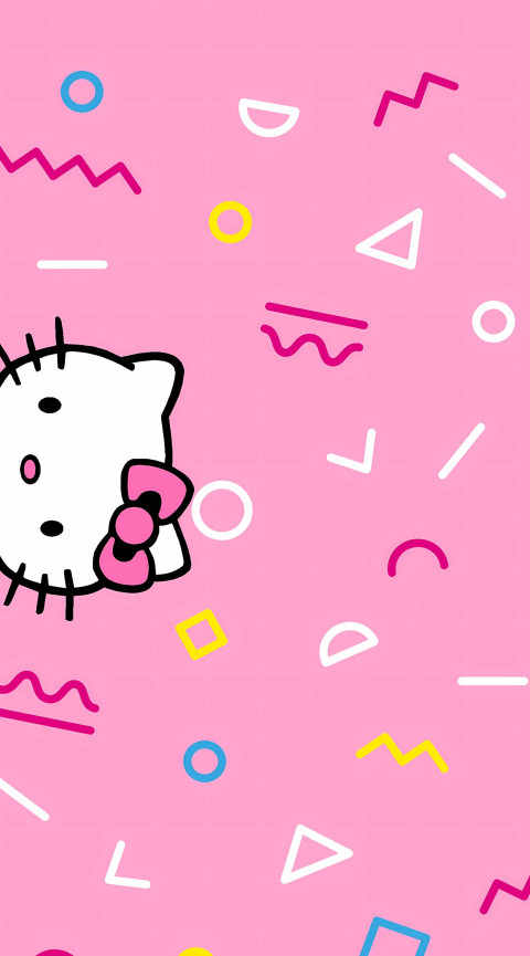 My Melody Cute Pose Mobile Image