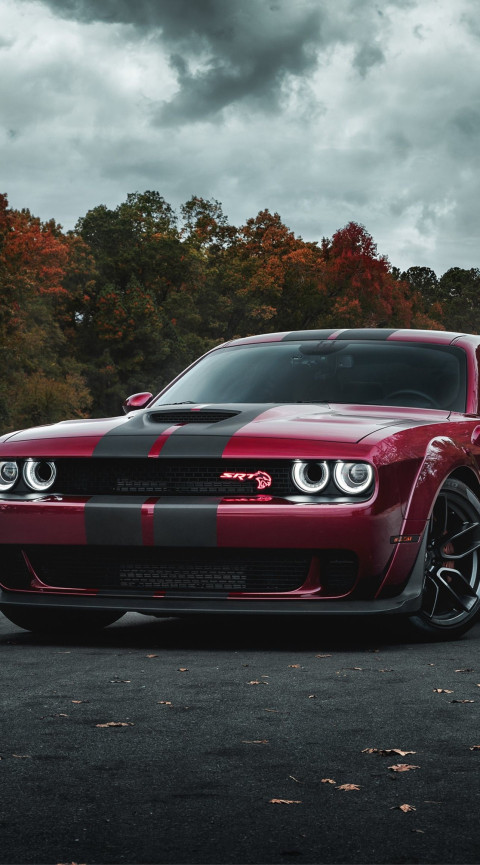 Hellcat Charger 4K Wallpaper