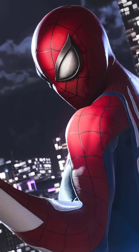 Marvel Hero Spiderman Wallpaper for Mobile