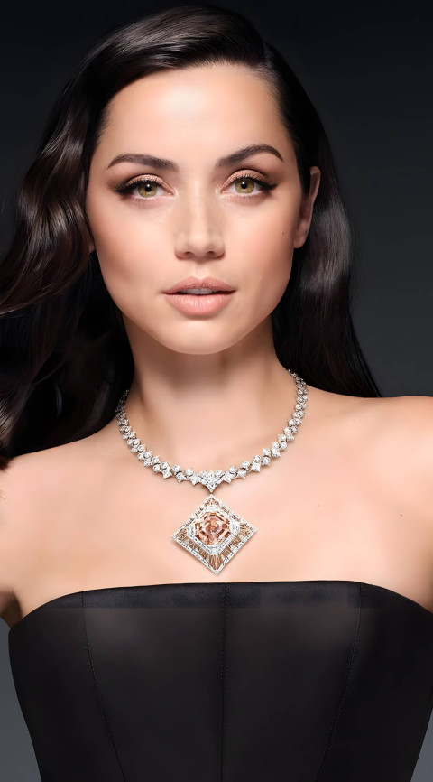 Beautiful Ana de Armas 4K Wallpaper for Android Phone