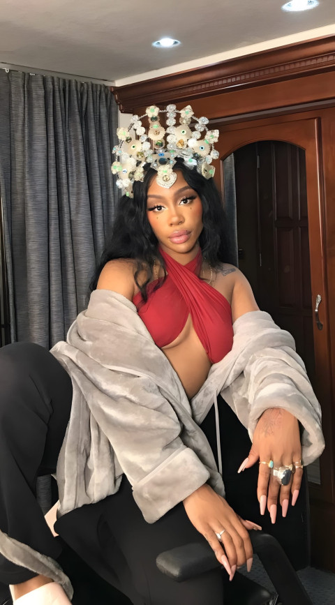 Elegant SZA 4K Photo for Your Phone Screen