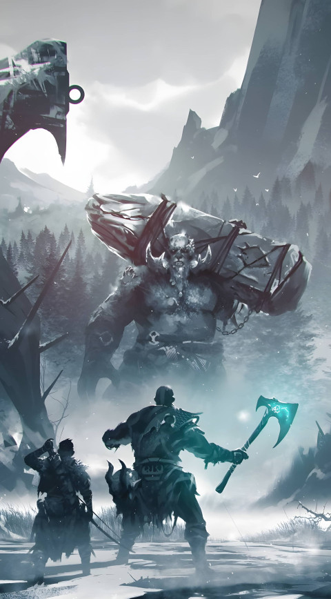 HD God of War Mobile Wallpaper