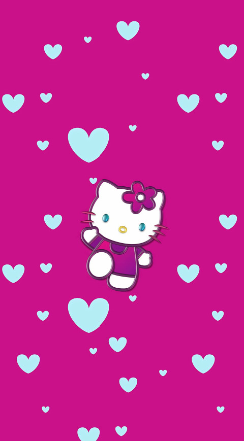 My Melody Floral Phone Background