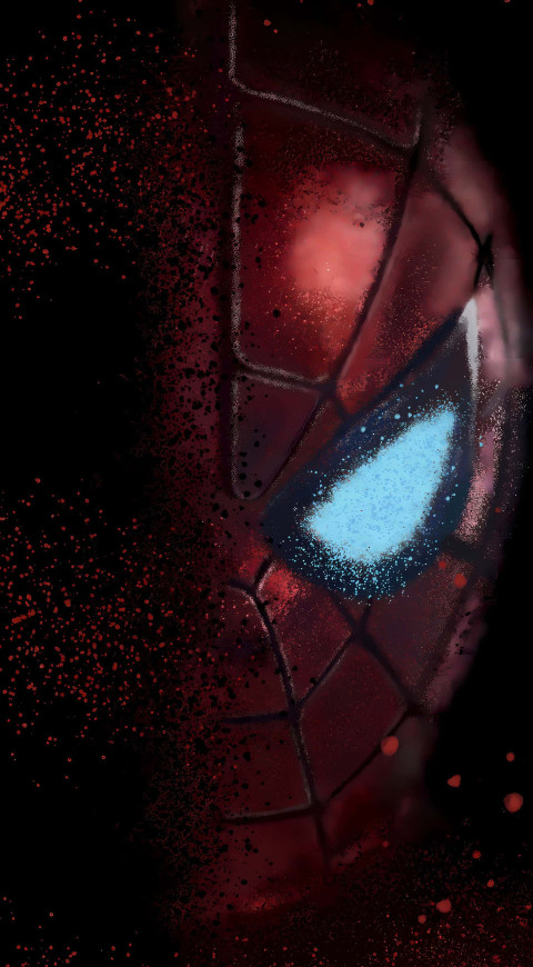 Spiderman Ready for Battle in HD Background