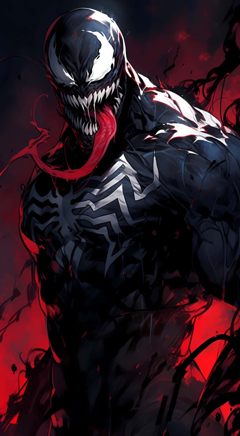 Venom Tongue and Teeth 4K Picture