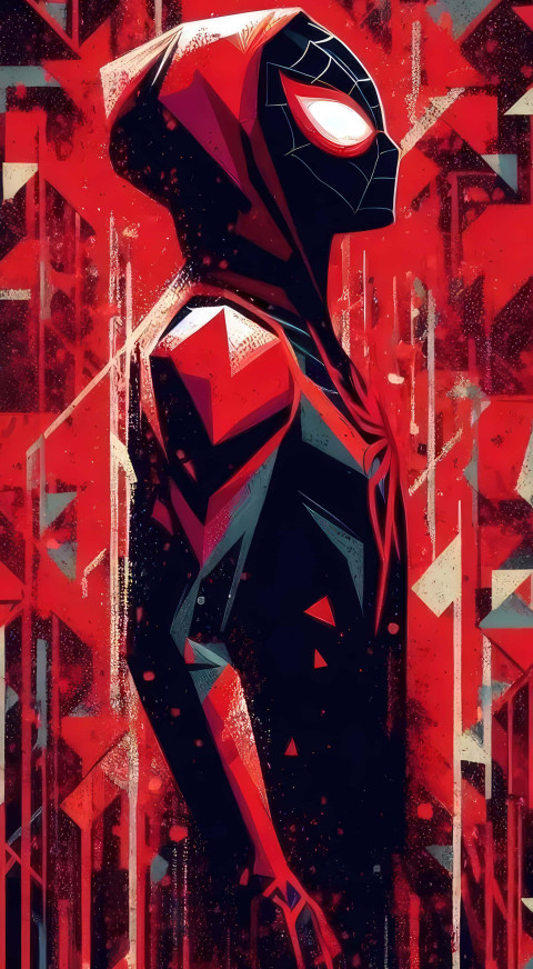 Spiderman Urban Chase Scene in 2K Wallpaper