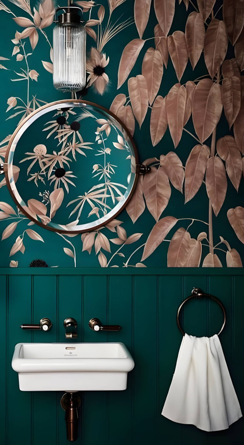 Trendy Bathroom Mobile Photo for Lock Screen