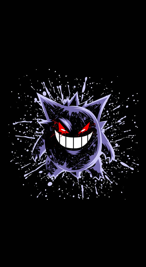 Gengar Mobile Wallpaper Scary Cool & High Quality