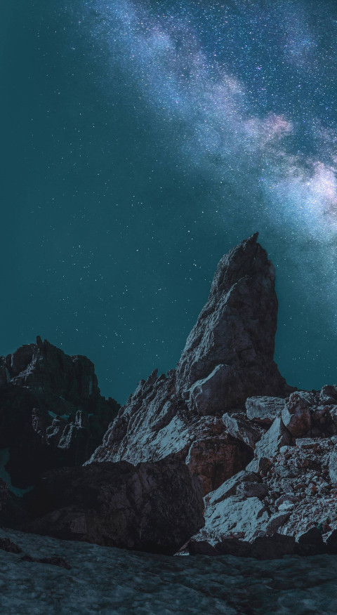 Galaxy Cluster Mobile Image