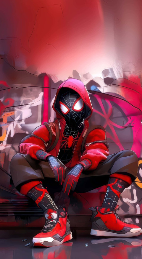 Spiderman City Scene HD Image for Wallpaper