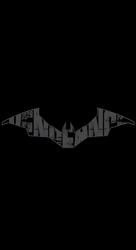 Batman Logo on Black Bacground
