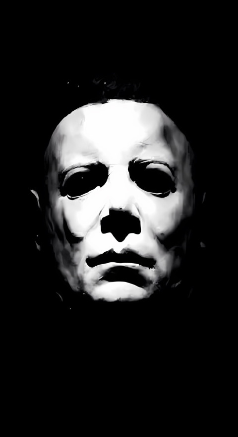 Creepy Michael Myers Background for Halloween