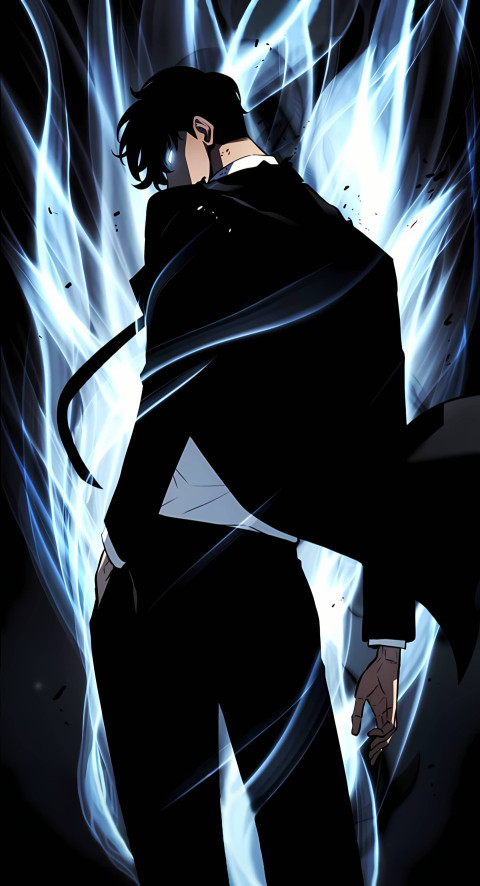 Dark Theme Solo Leveling Mobile Photo