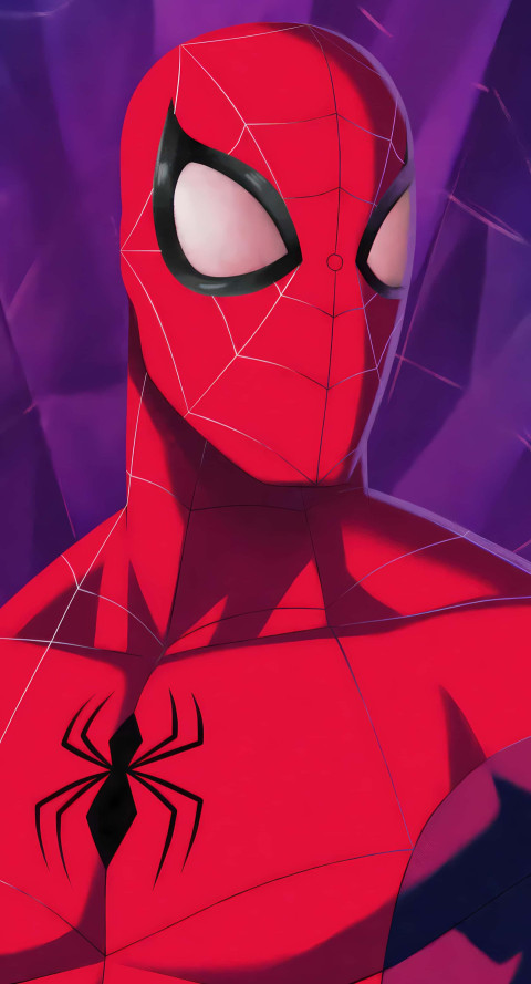 Spiderman Heroic Pose HD Image for Phone