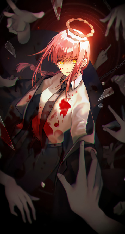 Best Makima Wallpaper in 4K Chainsaw Episode