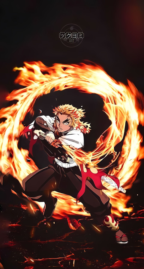 Bright Flame Rengoku HD Mobile