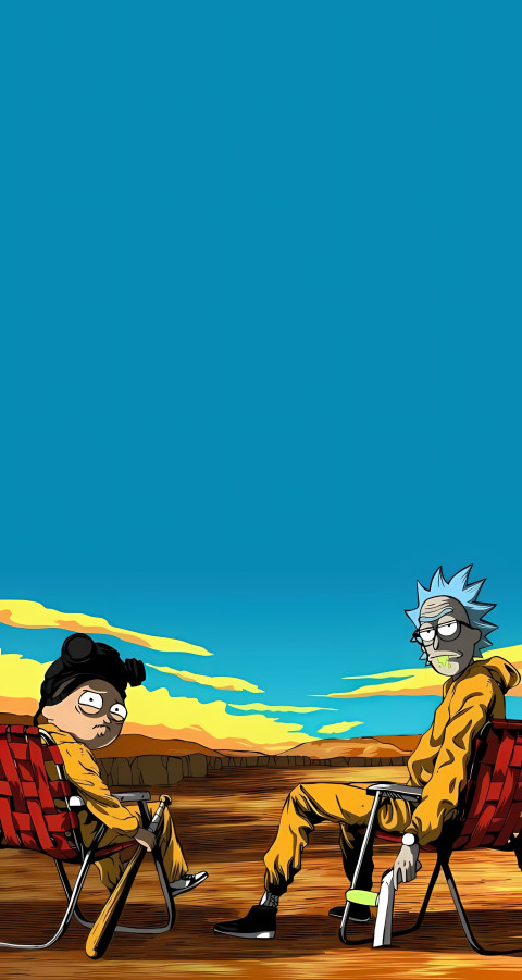 Weird Rick and Morty Art Wallpaper