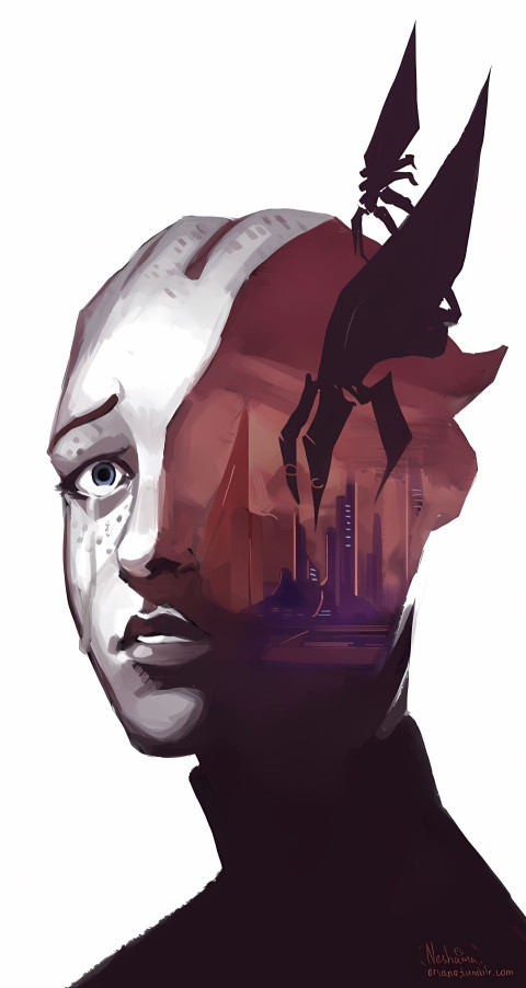 Mass Effect Phone Ultra HD Photo