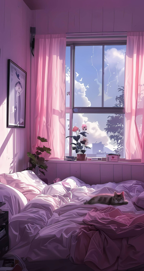 Gorgeous Pink Wallpaper for a Stylish Mobile Look