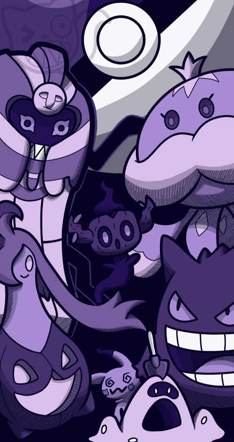 Download Gengar Mobile Wallpaper for Free