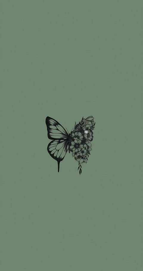 Clean Sage Green Plain Wallpaper Ultra HD