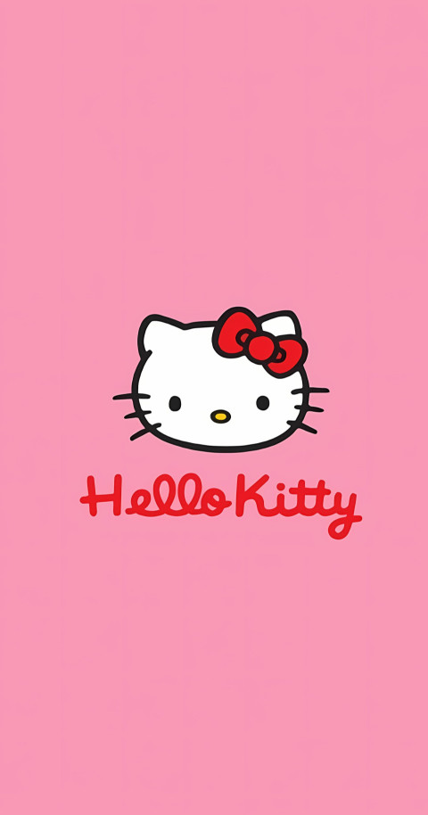 Hello Kitty Sanrio Happy Vibes Wallpaper