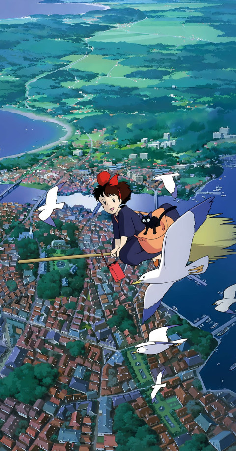 Explore Ghibli  Beautiful Art with These Wallpaper