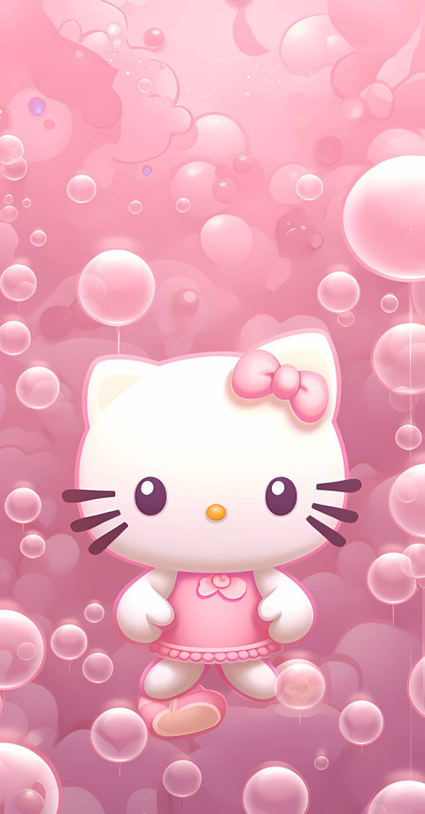 Sweet Pink Wallpaper for a Cute Phone Display