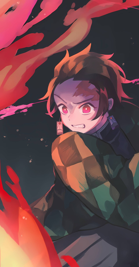 Tanjiro 4K Wallpaper For Your Phone